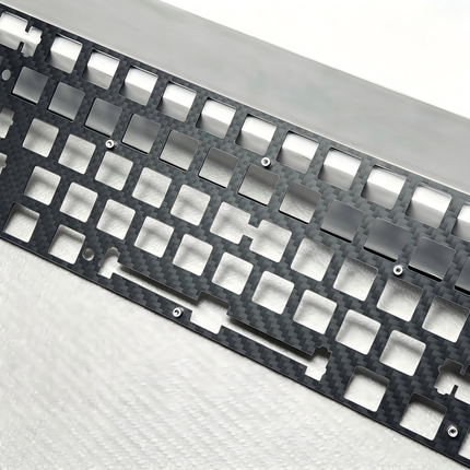 Premium Custom CNC Carbon Fiber Mechanical Keyboard Plates