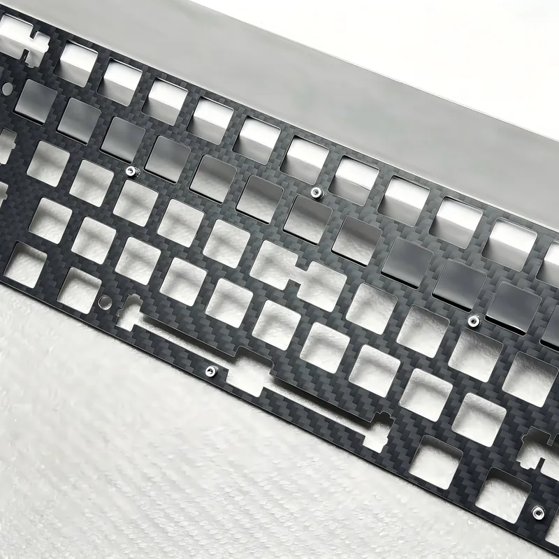 Carbon Fiber Mechanical Keyboard Plates | 1.5mm Customization