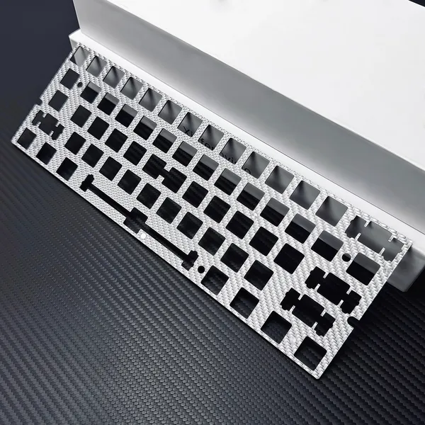 Carbon Fiber Mechanical Keyboard Plates | 1.5mm Customization