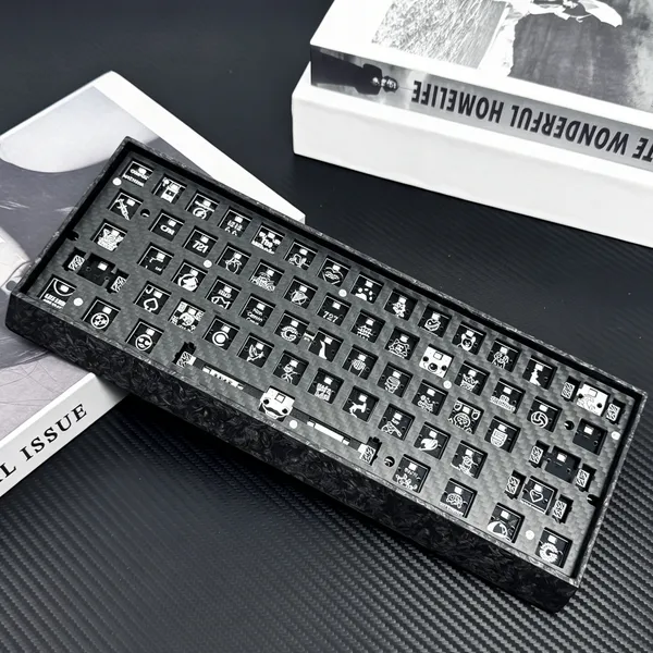 Carbon Fiber Mechanical Keyboard Plates | 1.5mm Customization
