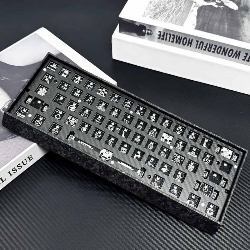 Carbon Fiber Mechanical Keyboard Plates | 1.5mm Customization