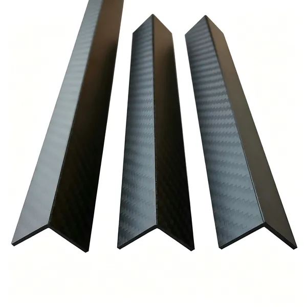 Custom Carbon Fiber Angle Manufacturer | CNC Machined Carbon Fiber L Profiles