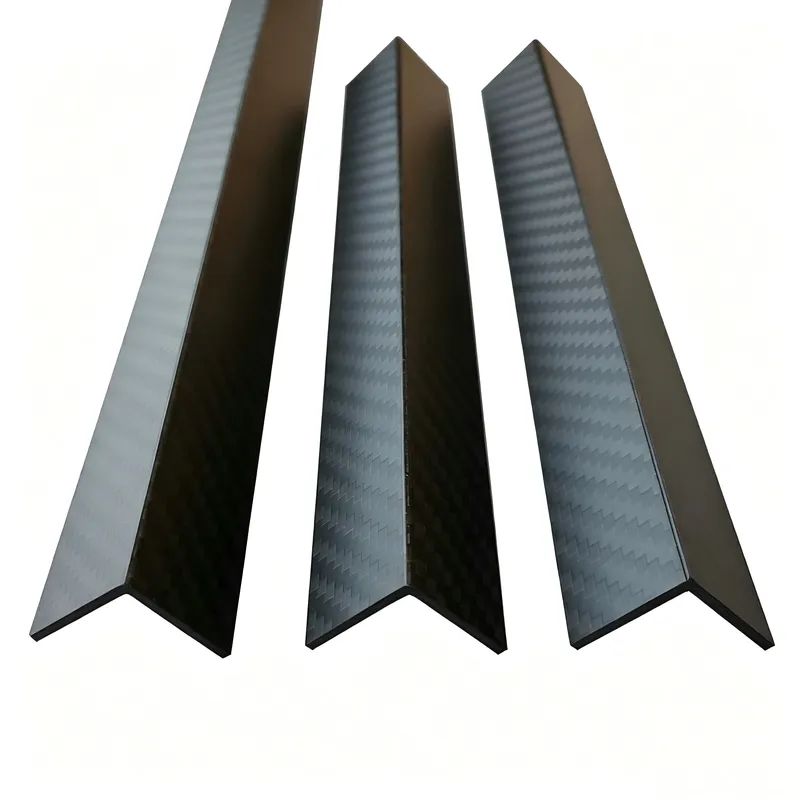 Custom Carbon Fiber Angle Manufacturer | CNC Machined Carbon Fiber L Profiles