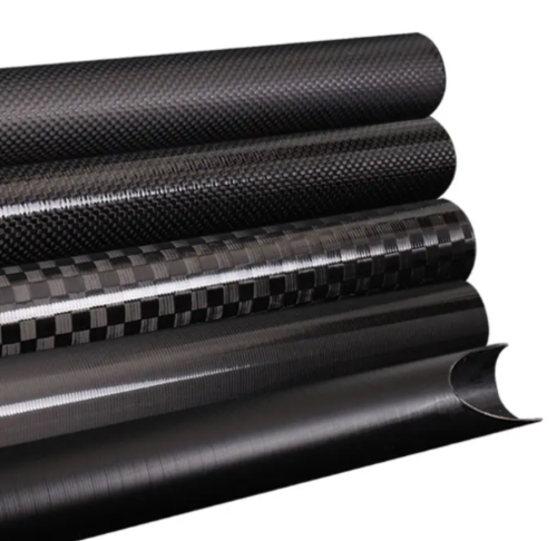 China Different surface carbon fiber tubes, 3K, 6K, 12K.png
