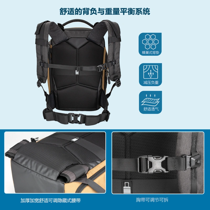 Dulepro多乐即行系列双肩相机包摄影背包