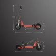 Foldable High-Power E-Scooter | 65km Long Range & IP55 Waterproof