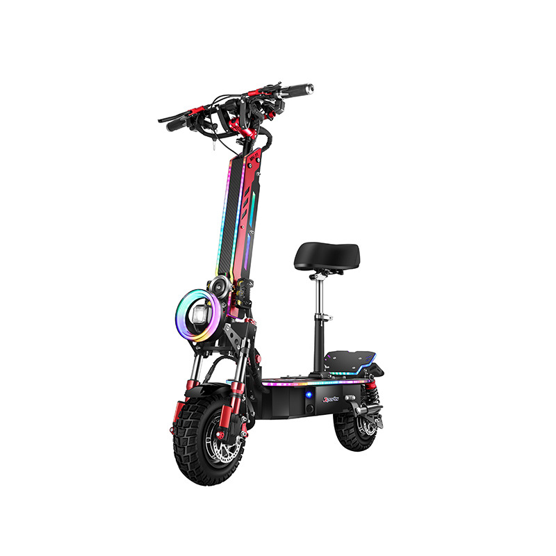 5600W Dual Drive E-Scooter  | 11-Inch Airless Tires | 200kg Load