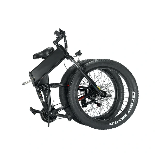 26 inch fat tire electric folding assisted electric mountain bike