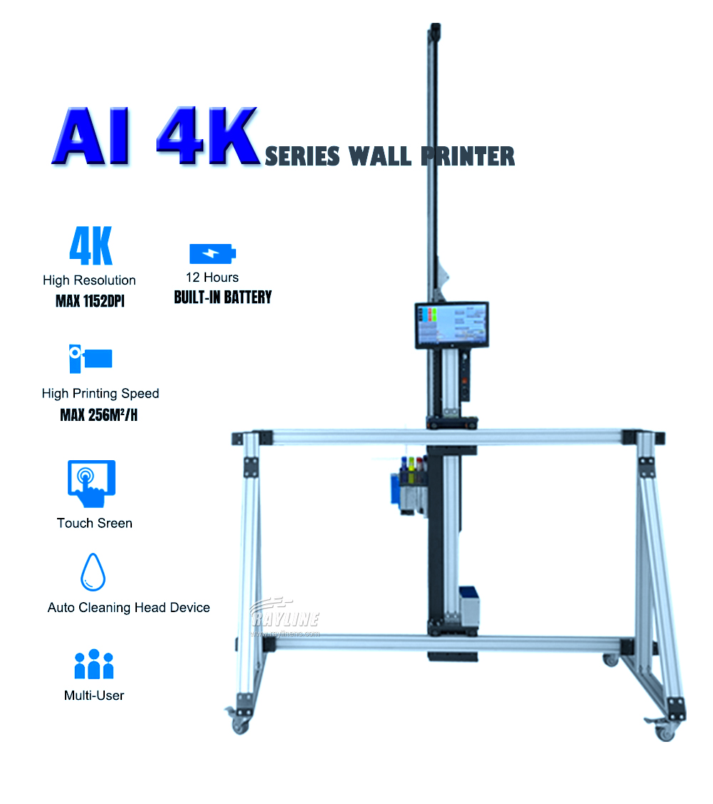 Benefits of RAYLINE AI 4K Wall Printer