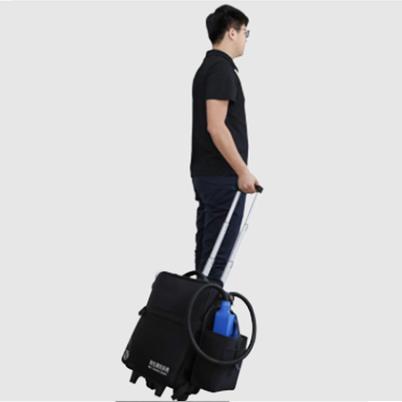 50w  Backpack Handheld Fiber Laser Rust Removal Cleaning Machine