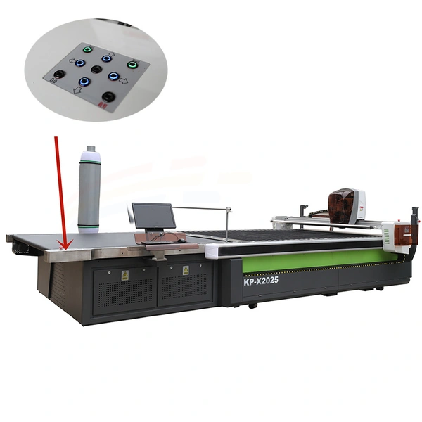 Computer Automatic Fabric Cutting Machine for Shoes Bra Leather ect