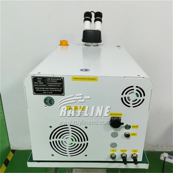 Новый дизайн 200 Вт профессиональный мини-лазерный сварочный аппарат для ювелирных изделий для золота и серебра