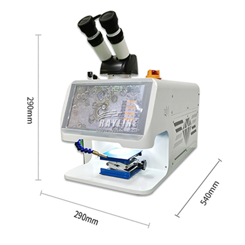 Soldadora láser automática de joyería de 200w para láser de metal de acero