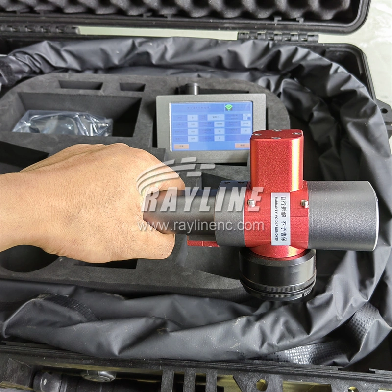 ручная машина для лазерной очистки лазерное удаление ржавчины с помощью лазерной пушки