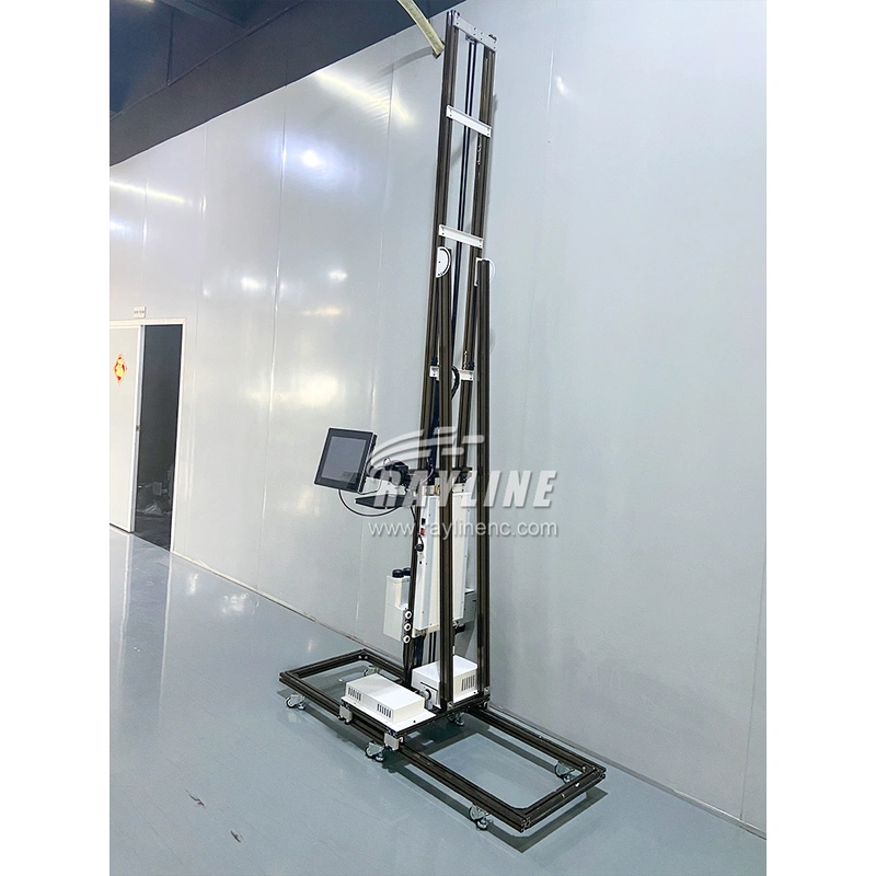 Настенный принтер с сенсорным экраном, автоматическая машина для 3D-печати стен