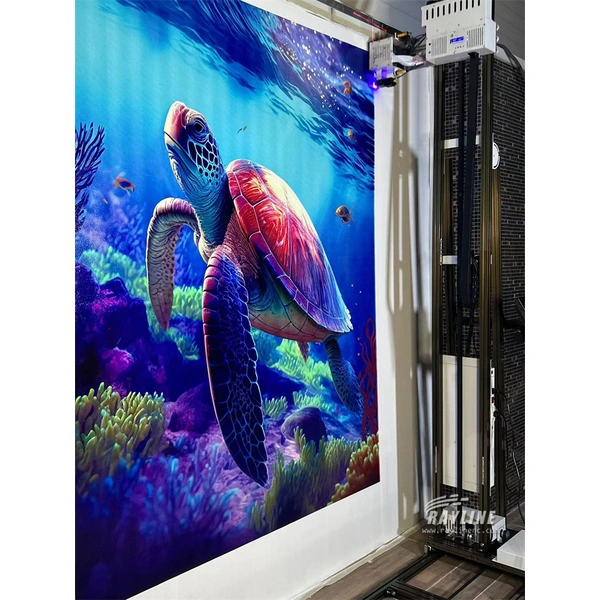 Настенный принтер с сенсорным экраном, автоматическая машина для 3D-печати стен