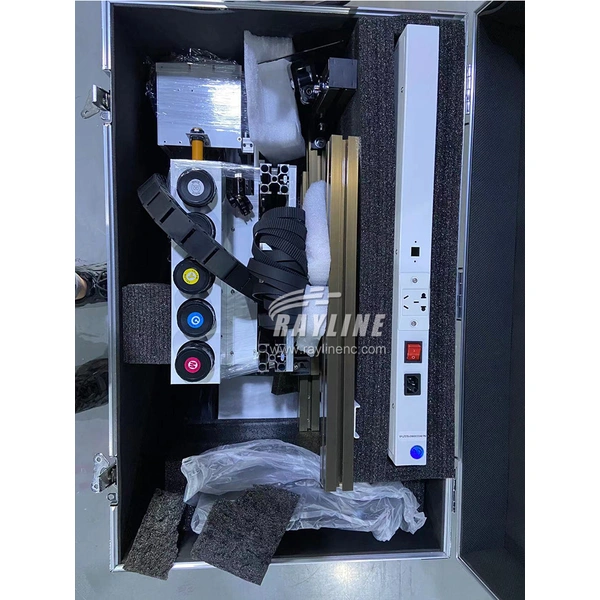 Настенный принтер с сенсорным экраном, автоматическая машина для 3D-печати стен