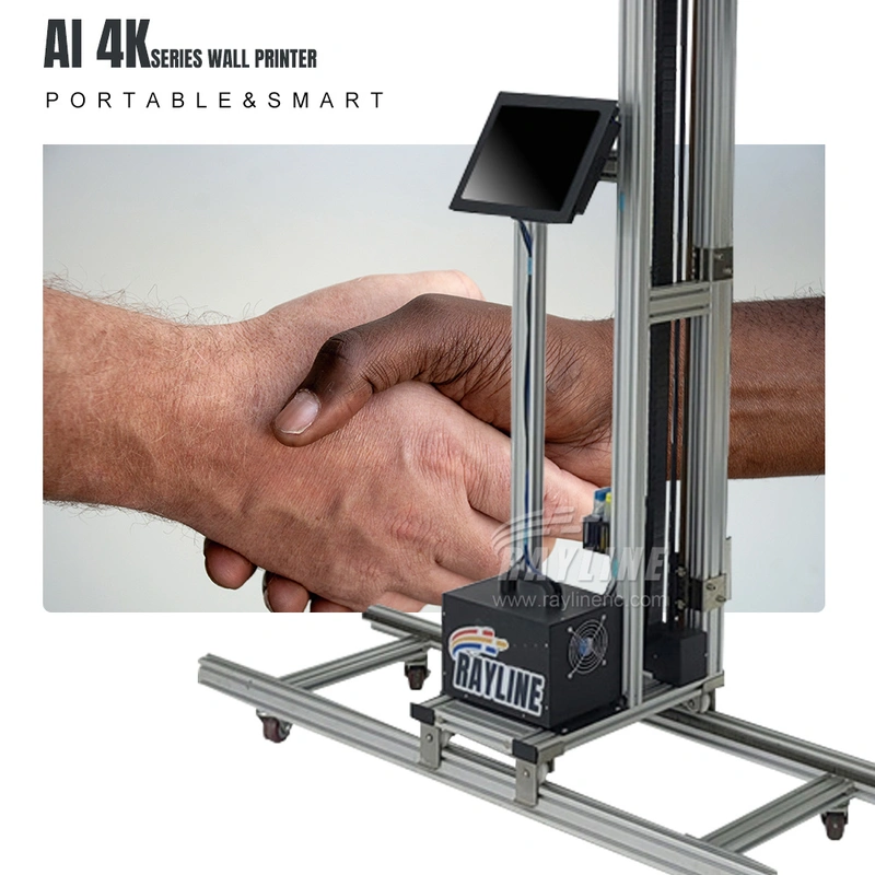 Portable AI 4K Wall Printer Direct Wall Painting Machine