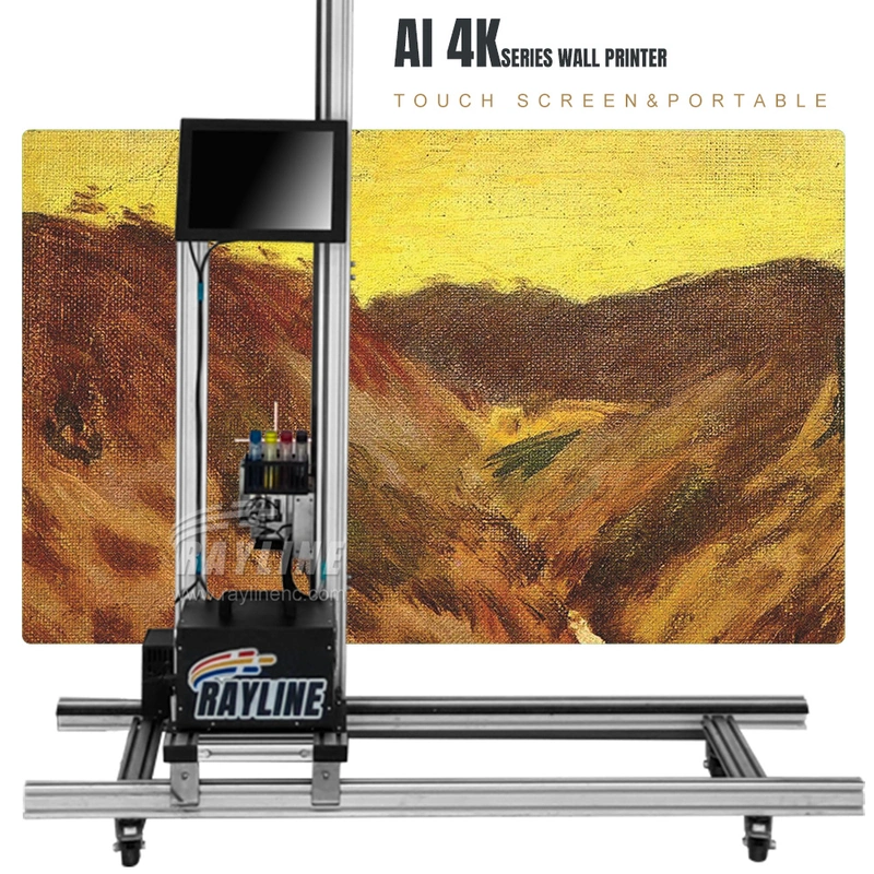 Portable AI 4K Wall Printer Direct Wall Painting Machine