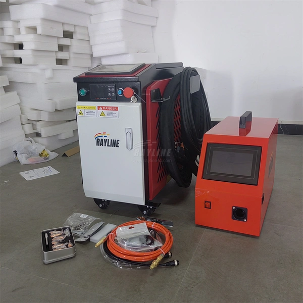 Portable Water- cooled Laser Soldering Speedy Laser Hand Held 1500W Fiber Laser Soldering Machine