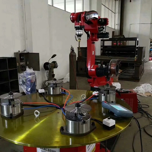 6-axis Robotic Arm Welding Robot Fully Automatic Welding Robot IP65 Protection Level