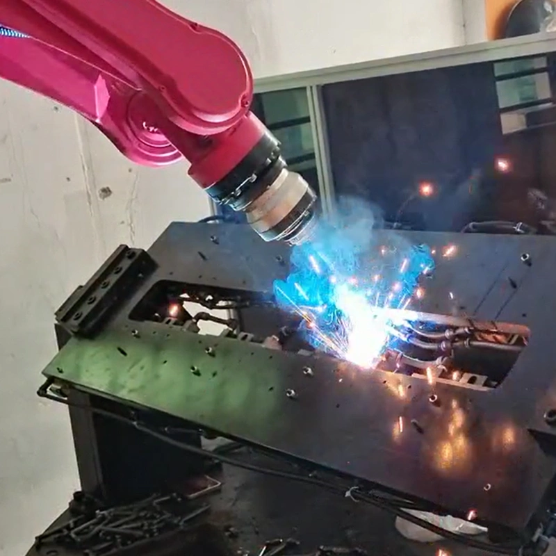 High Speed Palletizing Robot Arm 6 Axis for Box Bag Palletizing Logistics Warehouse Automation Solution