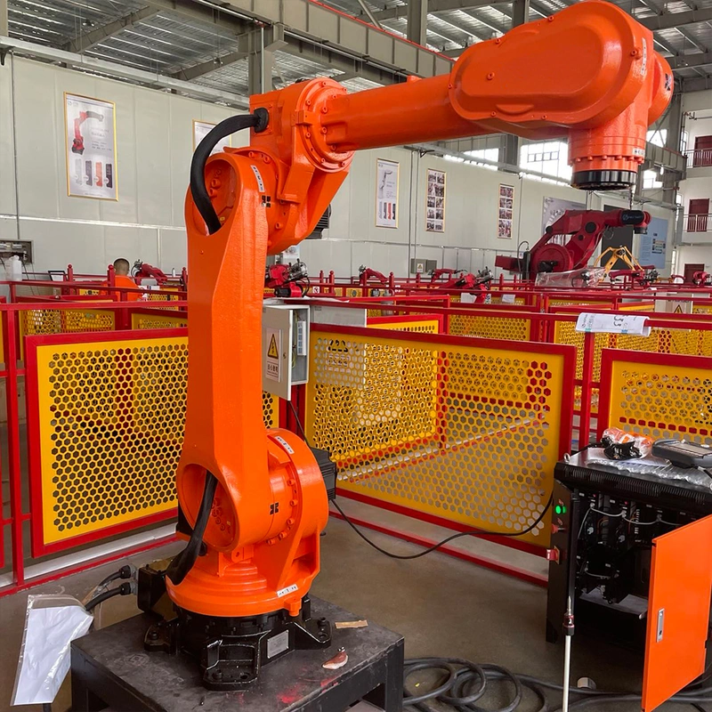 High Speed Palletizing Robot Arm 6 Axis for Box Bag Palletizing Logistics Warehouse Automation Solution