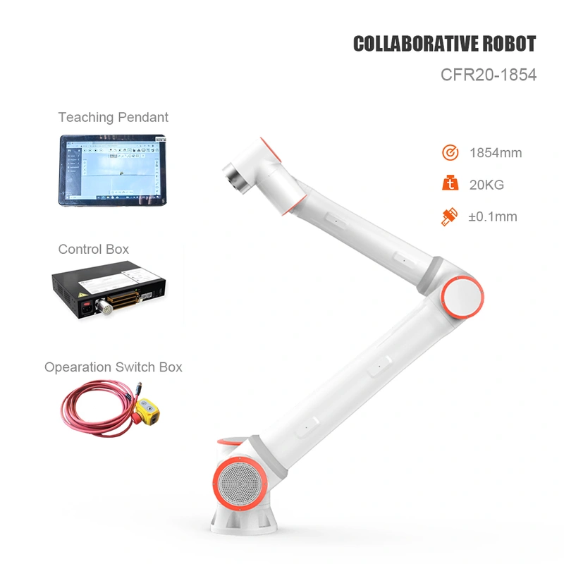 6-Axis Collaborative Robot Cobot 16kg Payload with Safety Torque Sensor for Assembly Line CE ISO
