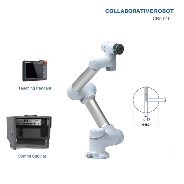 High Precision 6-Axis Cobot for Medical Device Laser Marking & Surgical Tool Inspection | Collaborative Robot Arm