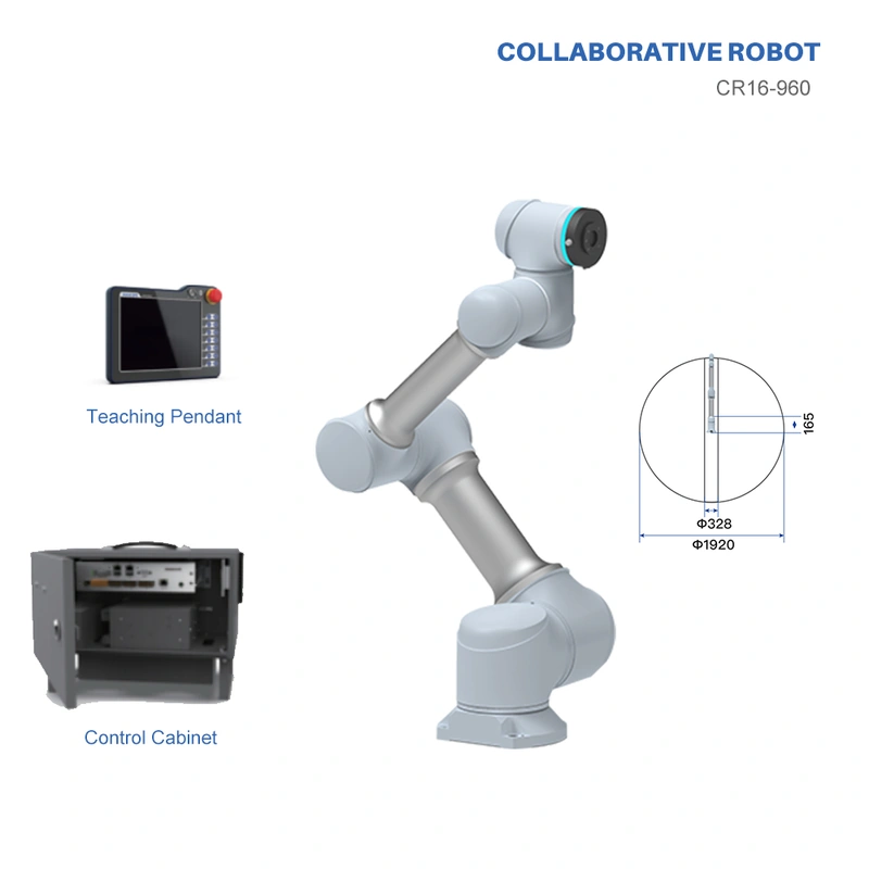 16kg Collaborative Robot for Mobile AGV & Warehouse Navigation | Compact Arm