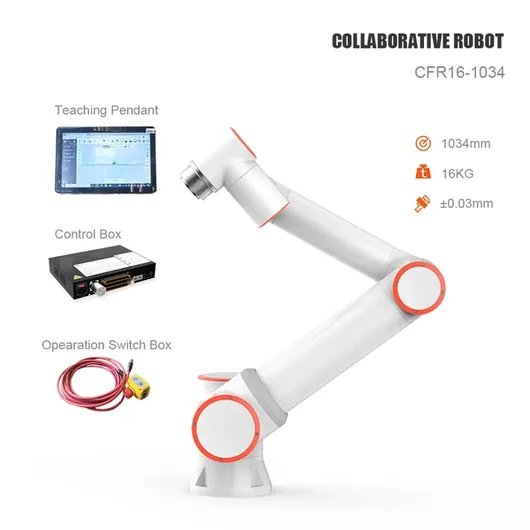 16kg Payload Collaborative Robot Cobot 6-Axis with Safety Torque Sensor for Assembly Line