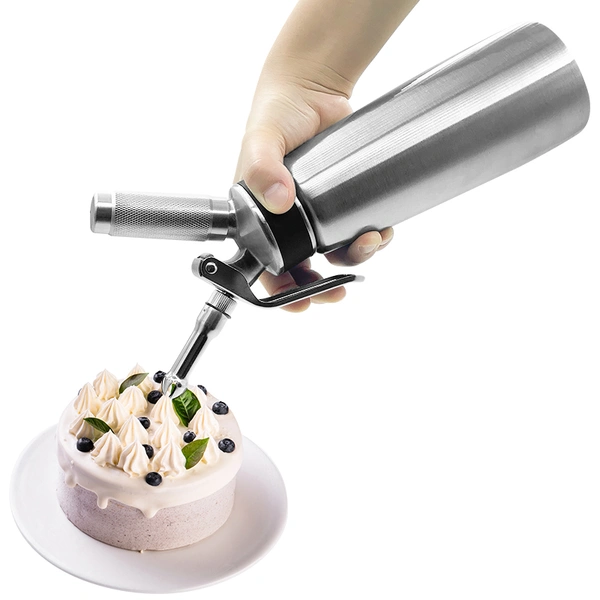 Wholesale Dessert Tools 500ml Aluminum Cream Whipped Dispenser