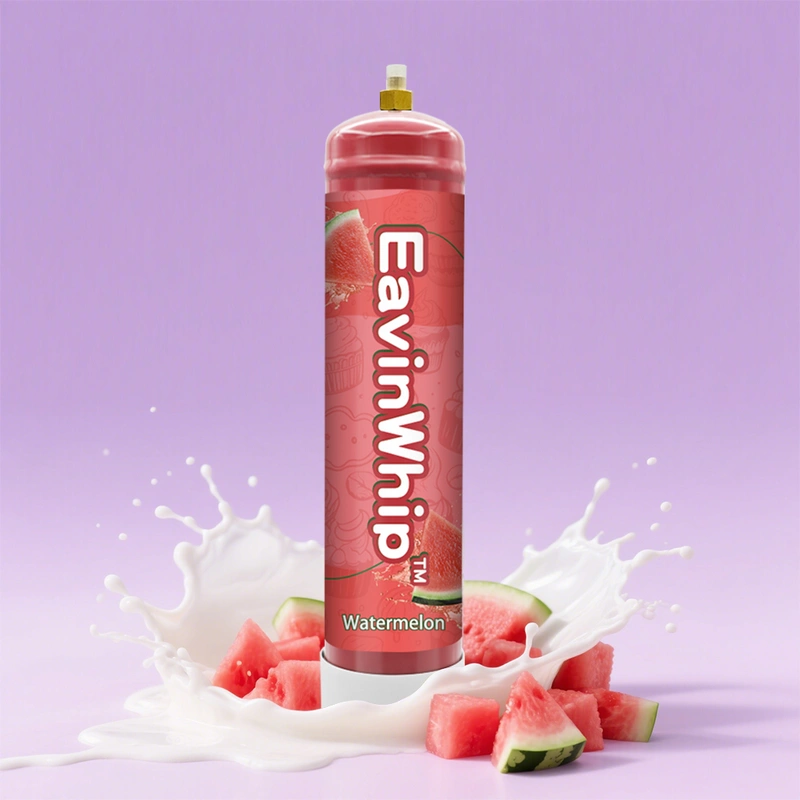 Highest Selling High Quality 640g Watermelon Flavor Gas Cylinder 
