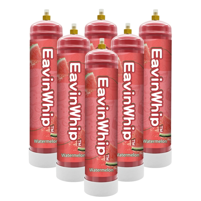 Highest Selling High Quality 640g Watermelon Flavor Gas Cylinder 