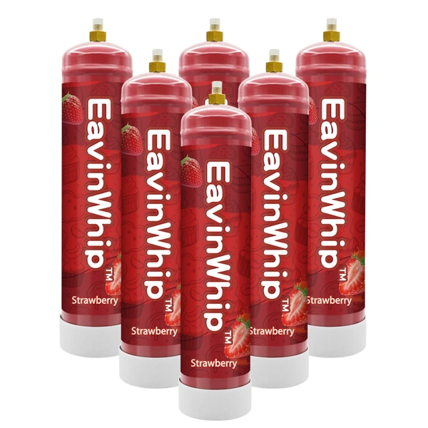 Highest Selling High Quality 640g Strawberry Flavor Gas Cylinder 