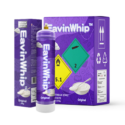 Wholesale Eavinwhip™ 0.95L Original Flavor Cream Chargers 640g Nitrous Oxide Tank 640g Original Flavor Gas Cylinder 