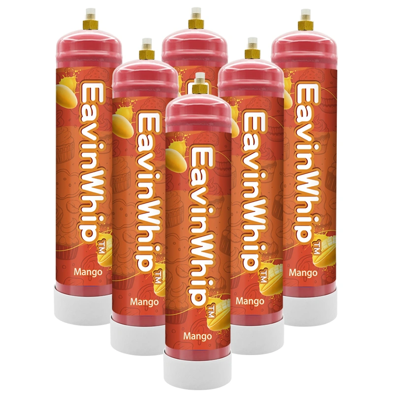 Highest Selling High Quality 640g Mango Flavor Gas Cylinder 