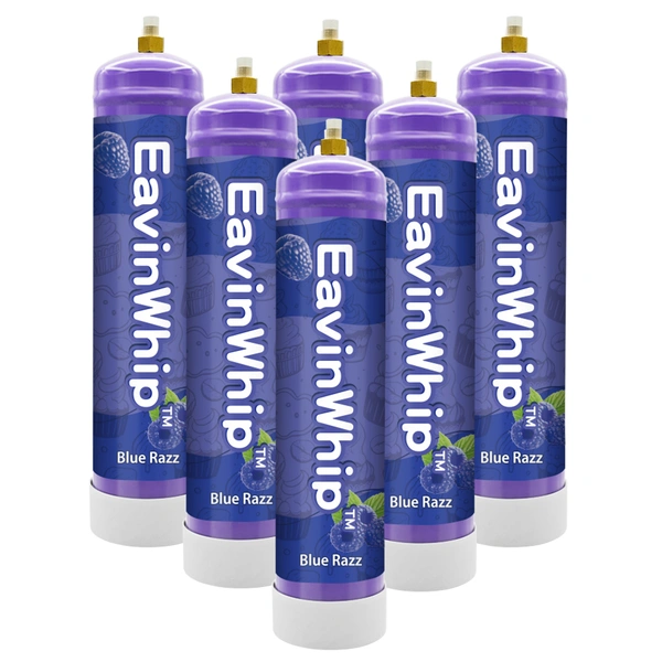 Highest Selling High Quality 640g Blue Razz Flavor Gas Cylinder 