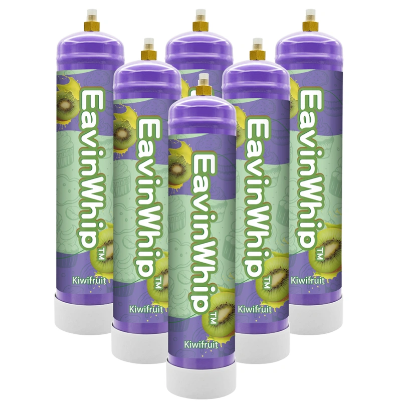 Highest Selling High Quality  640g  kiwifruit Flavor Gas Cylinder 