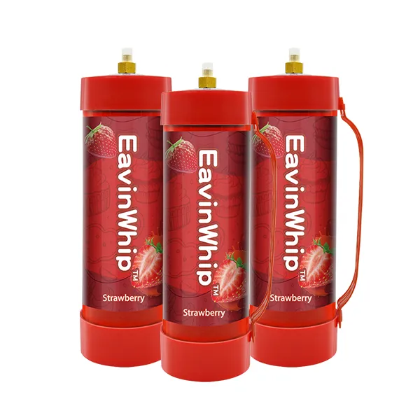 Highest Selling High Quality 2000g Strawberry Flavor Gas Cylinder 