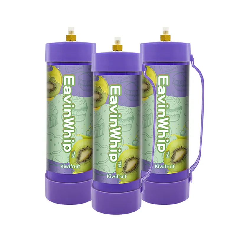 Highest Selling High Quality 2000g Kiwifruit Flavor Gas Cylinder 