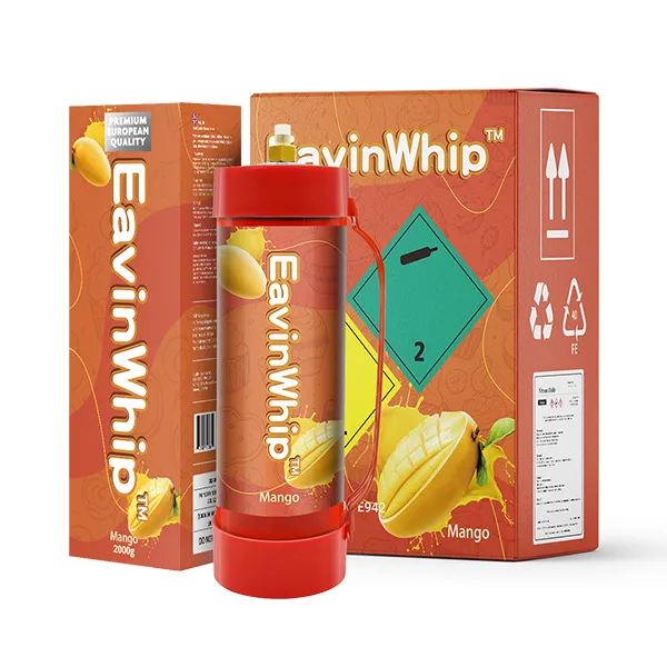 Highest Selling High Quality 2000g Mango Flavor Gas Cylinder 