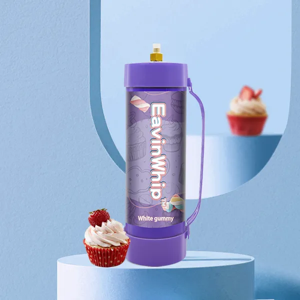 Highest Selling High Quality 2000g  White Gummy Flavor Gas Cylinder 