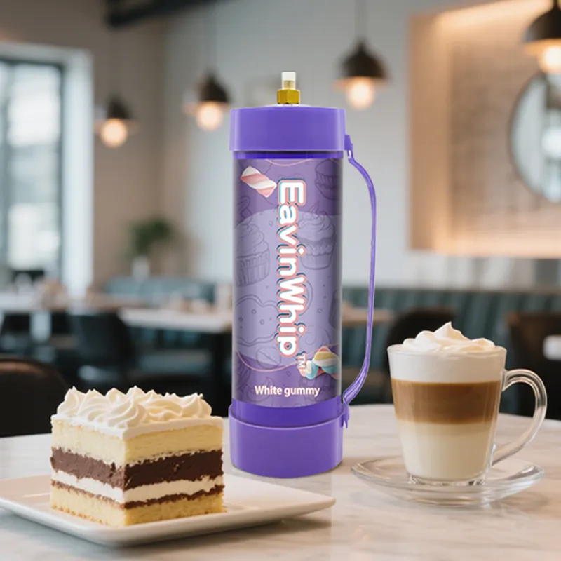 Highest Selling High Quality 2000g  White Gummy Flavor Gas Cylinder 