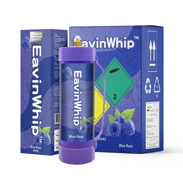Highest Selling High Quality 2000g  Blue Razz Flavor Gas Cylinder 