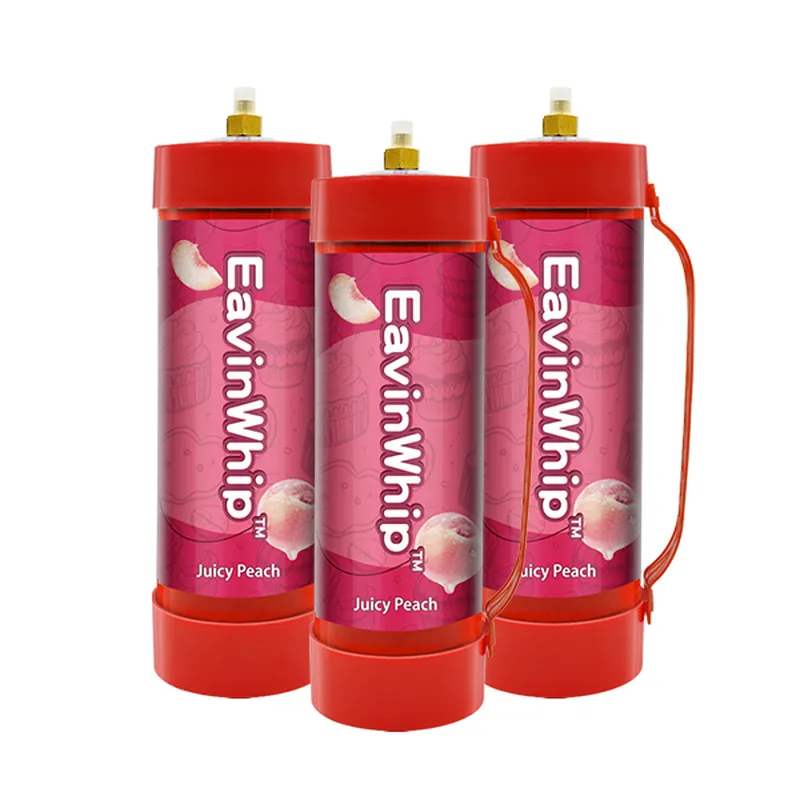 Highest Selling High Quality 2000g  Juicy Peach Flavor Gas Cylinder 