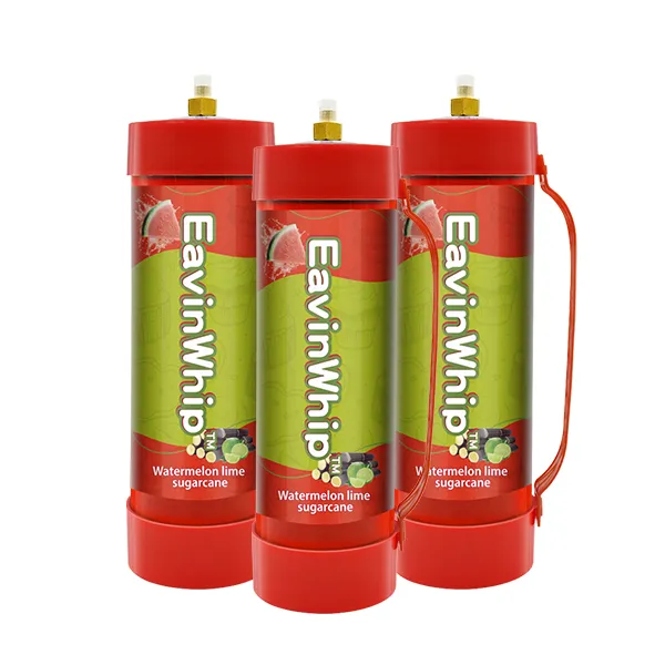 Highest Selling High Quality 2000g  Watermelon Lime Sugarcane Flavor Gas Cylinder 