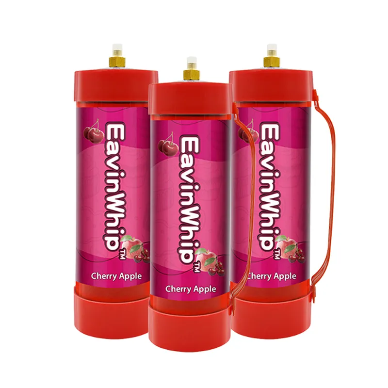 Highest Selling High Quality 2000g  Cherry Apple Flavor Gas Cylinder 