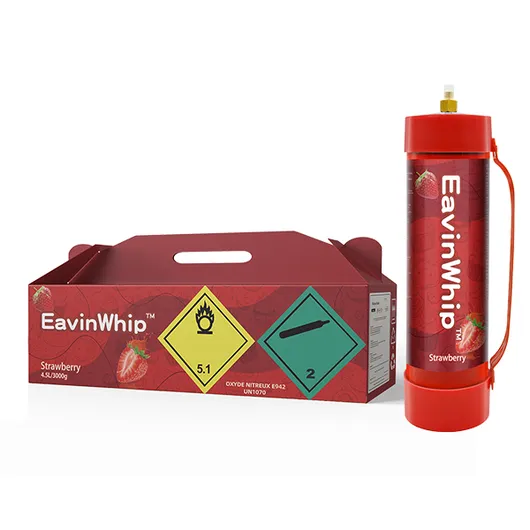 Wholesale Eavinwhip™ 4.5L  Strawberry Cream Chargers 3000g Nitrous Oxide Tank 3000g  Strawberry Gas Cylinder