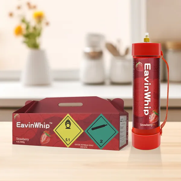 Highest Selling High Quality 3000g  Strawberry Flavor Gas Cylinder 